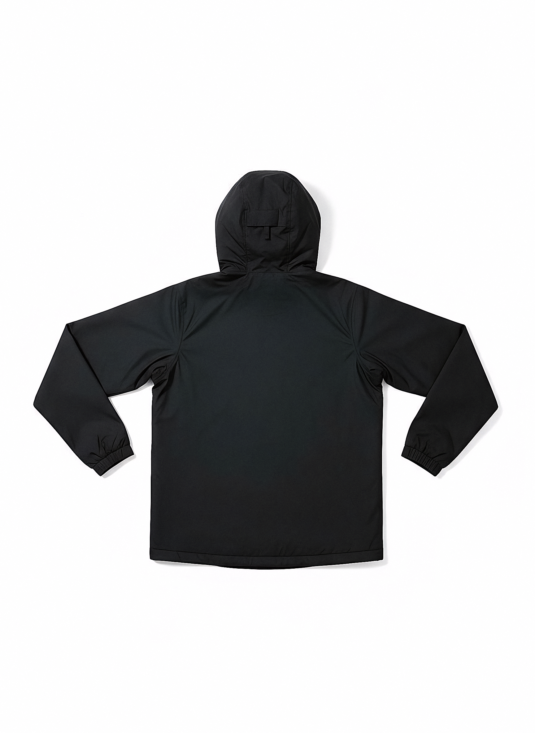 Hooded Windbreaker | Jet Black