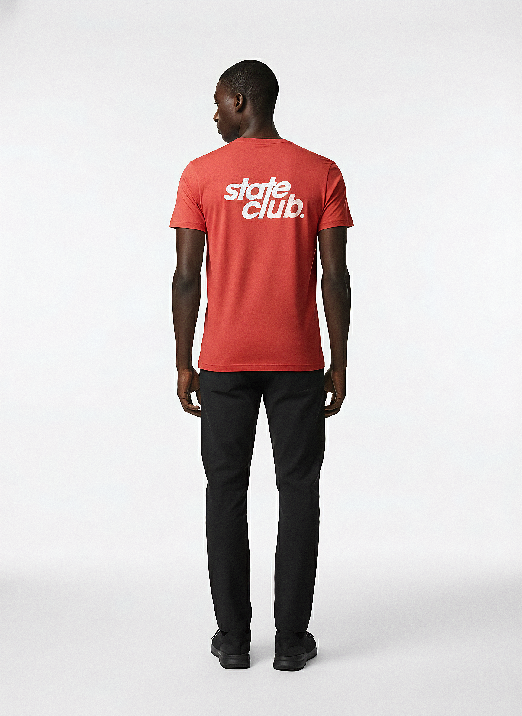 Origins T-shirt | Coral Red