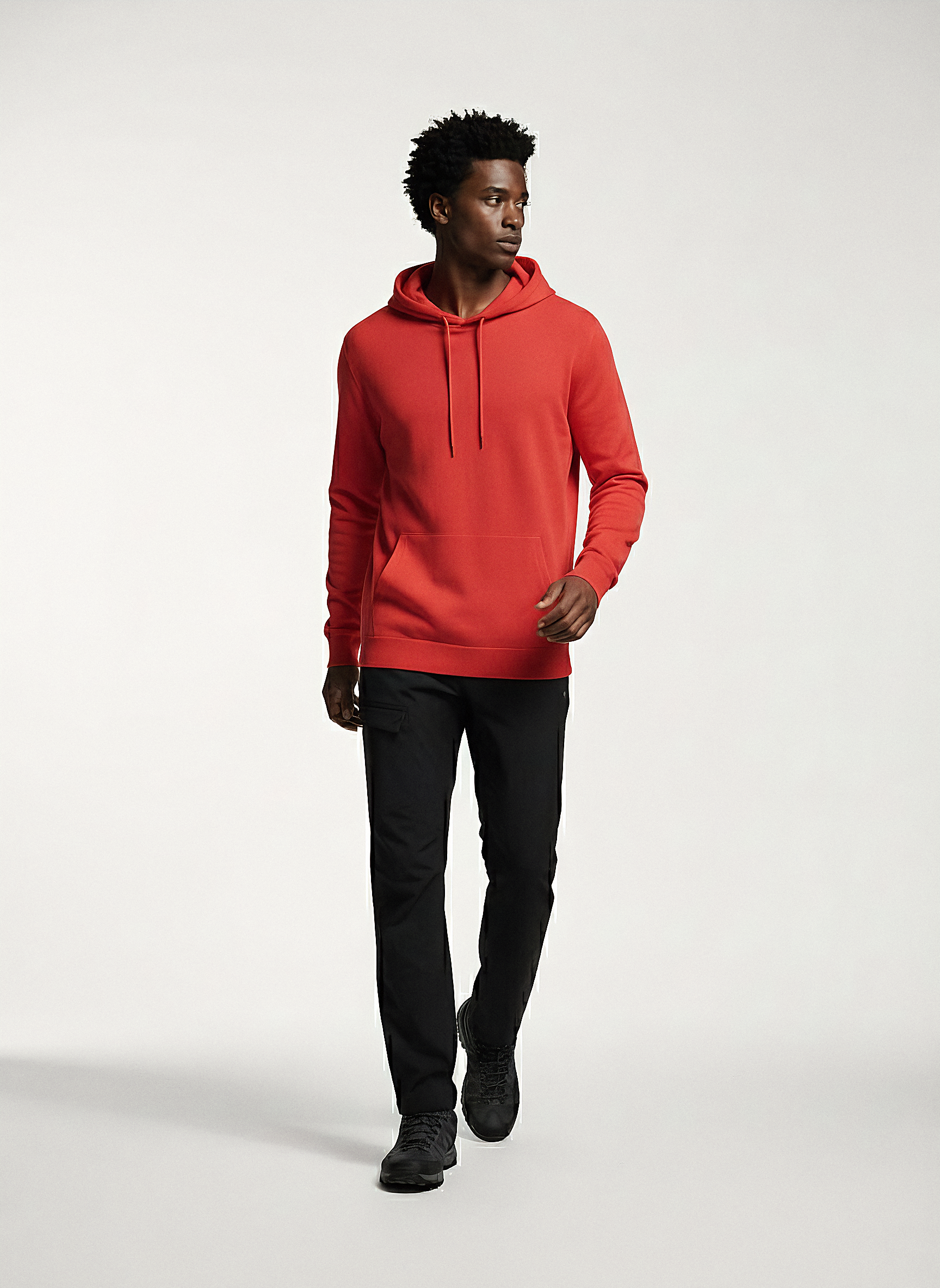 Origins Hoodie | Coral Red