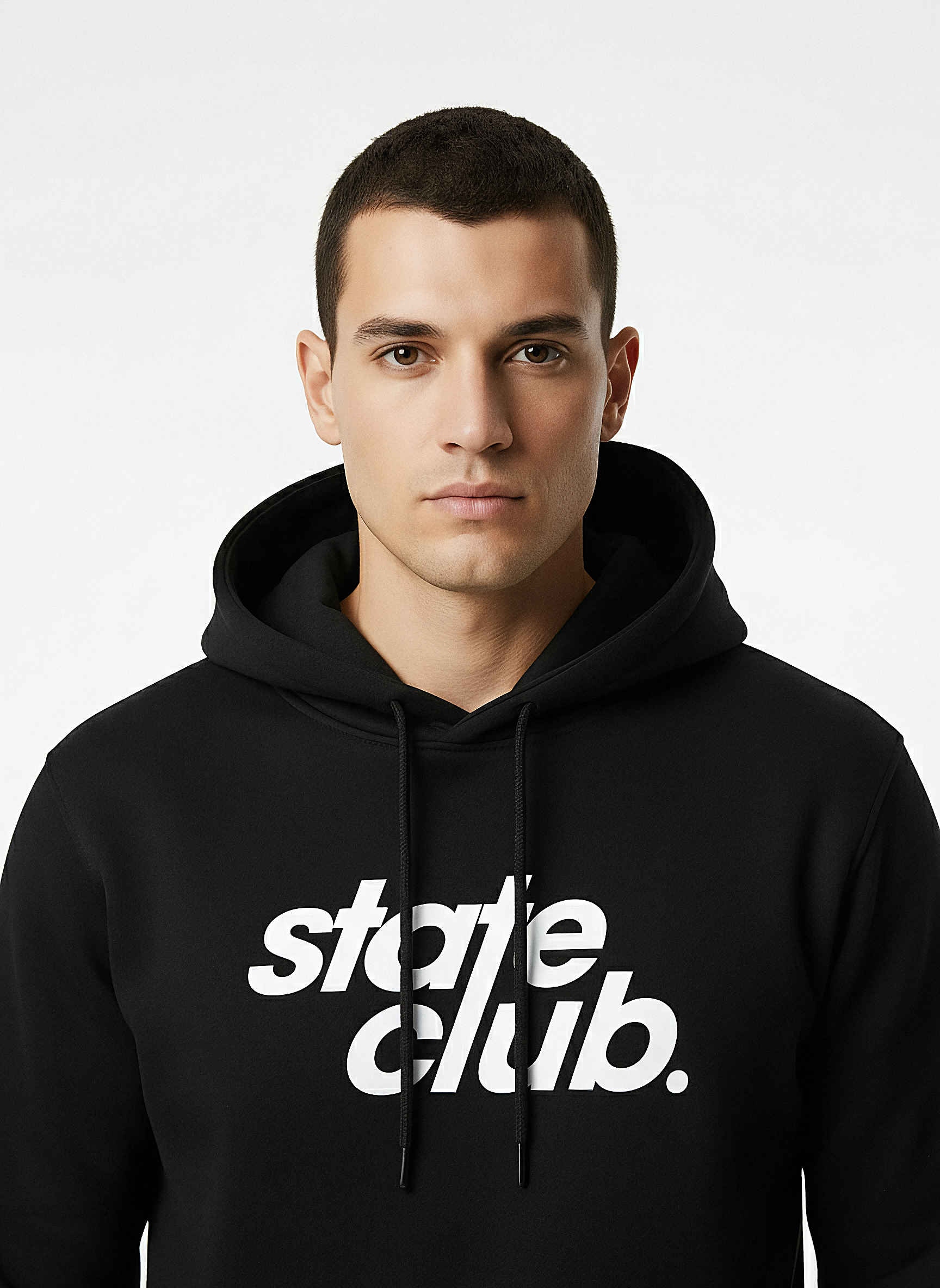 Essentials Hoodie | Jet Black