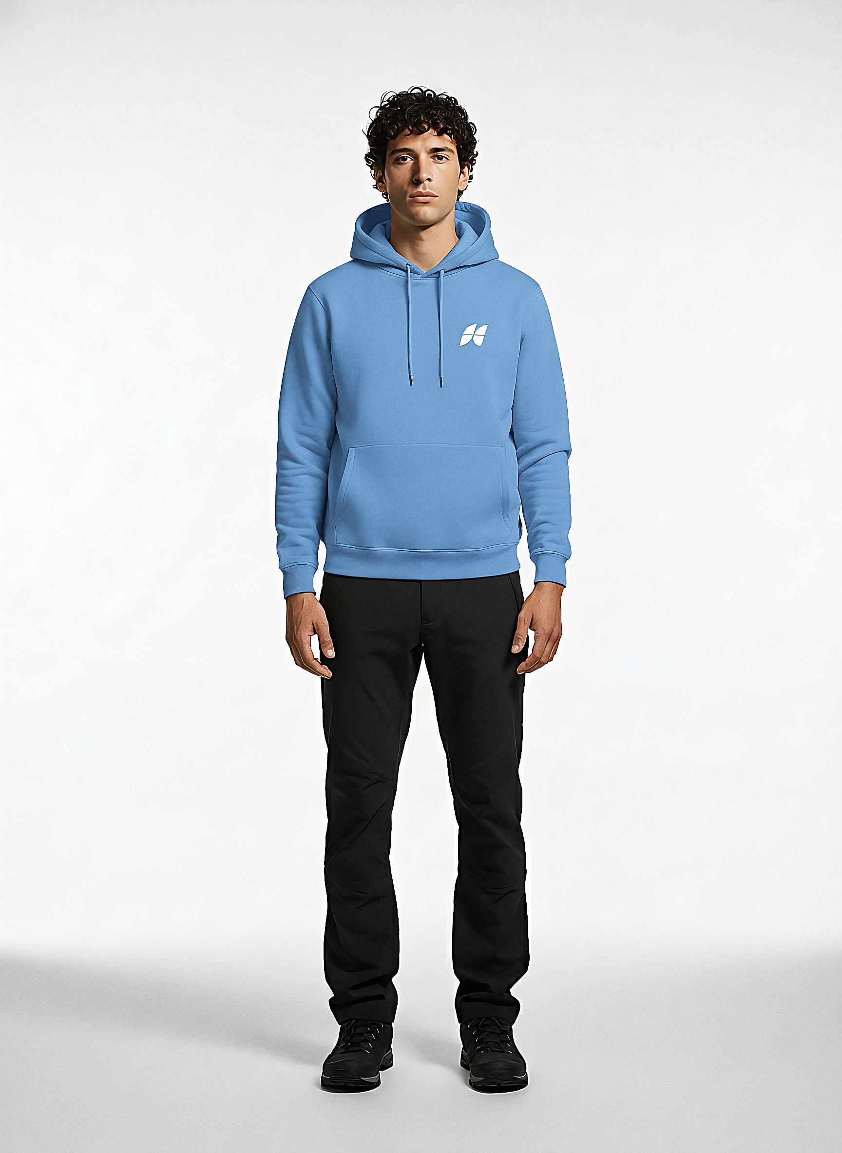 Origins Hoodie | Azure Blue