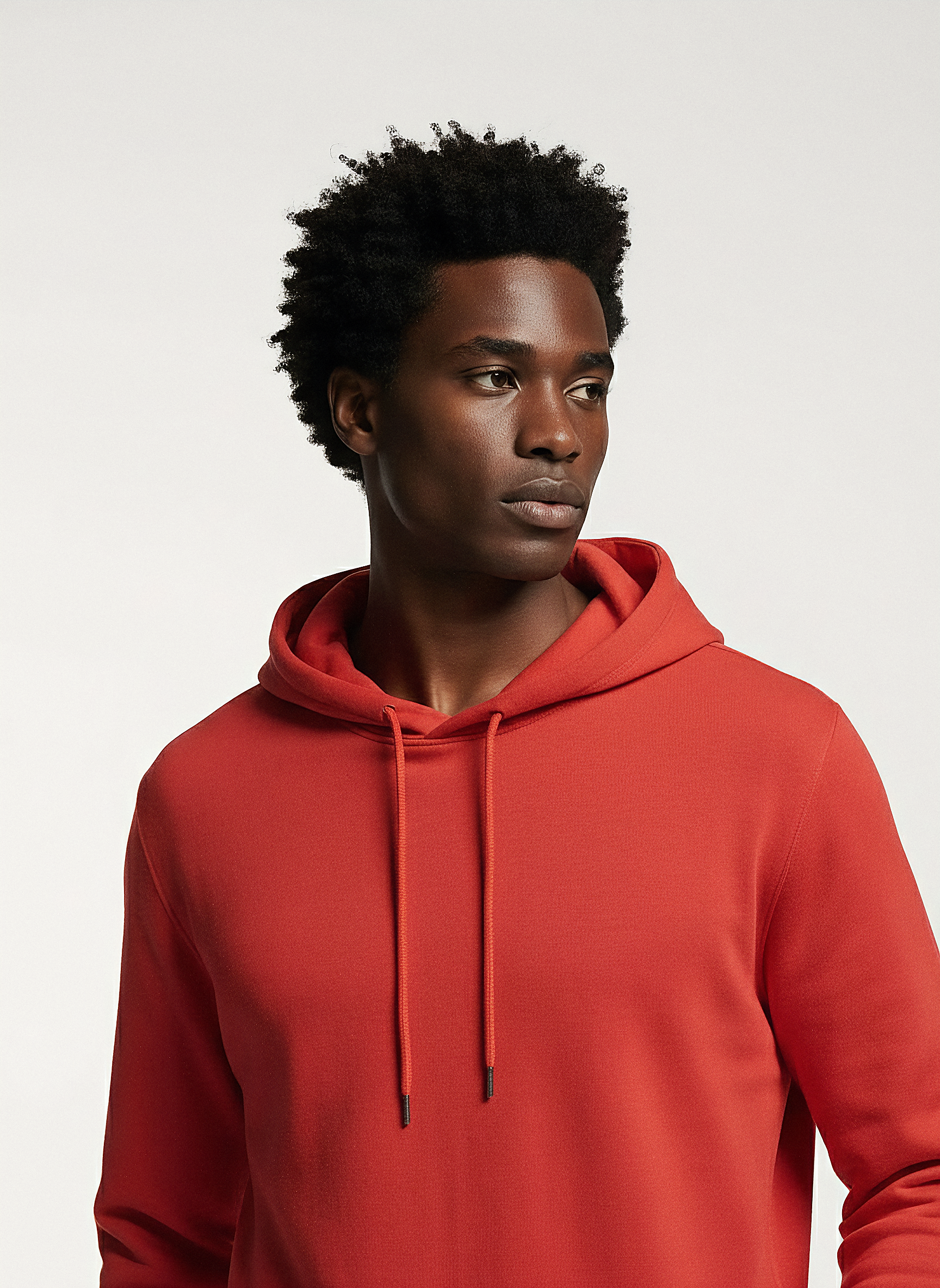 Origins Hoodie | Coral Red