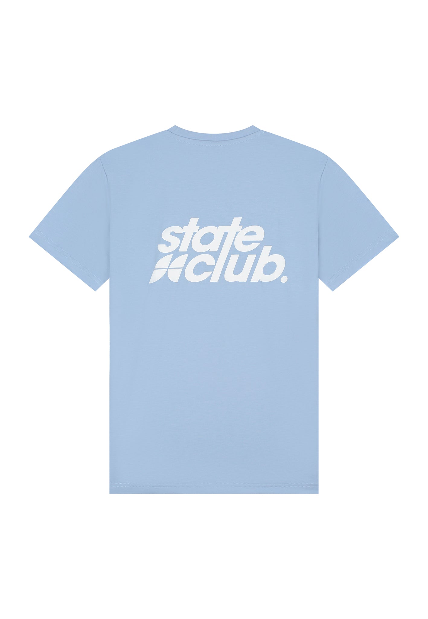 State Club Origins T-shirt Light Blue Back
