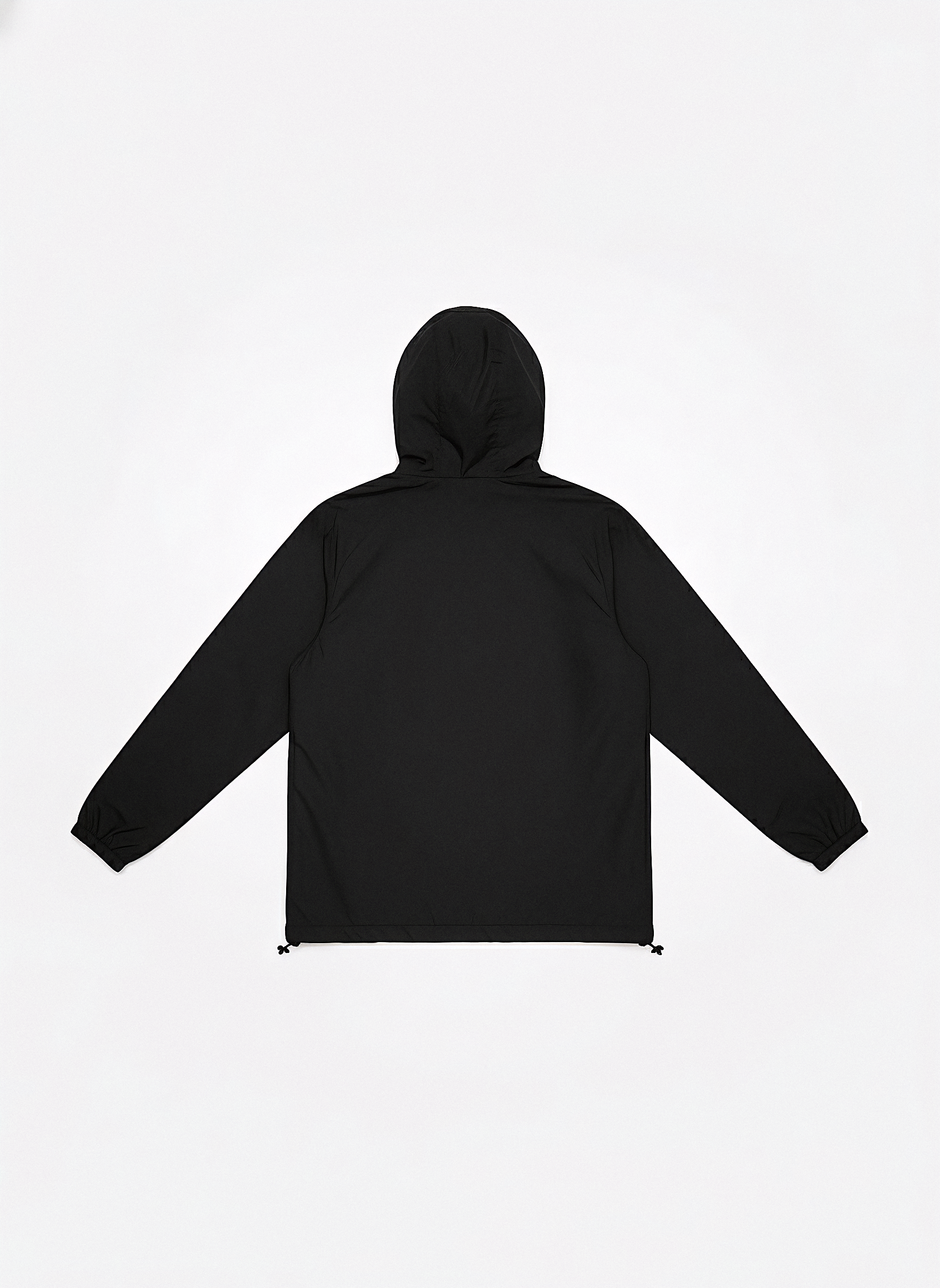 Hooded Windbreaker | Jet Black
