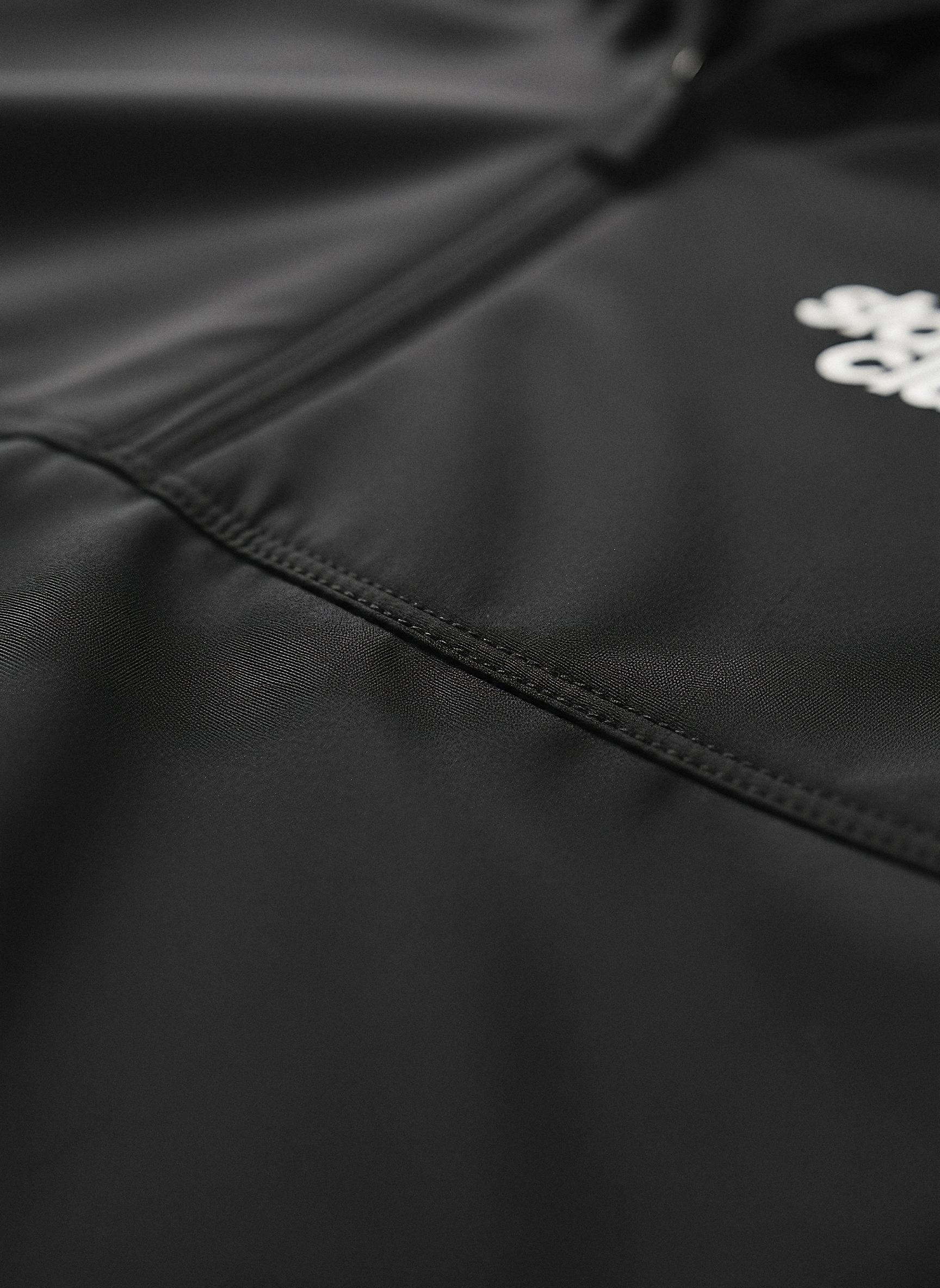 Hooded Windbreaker | Jet Black