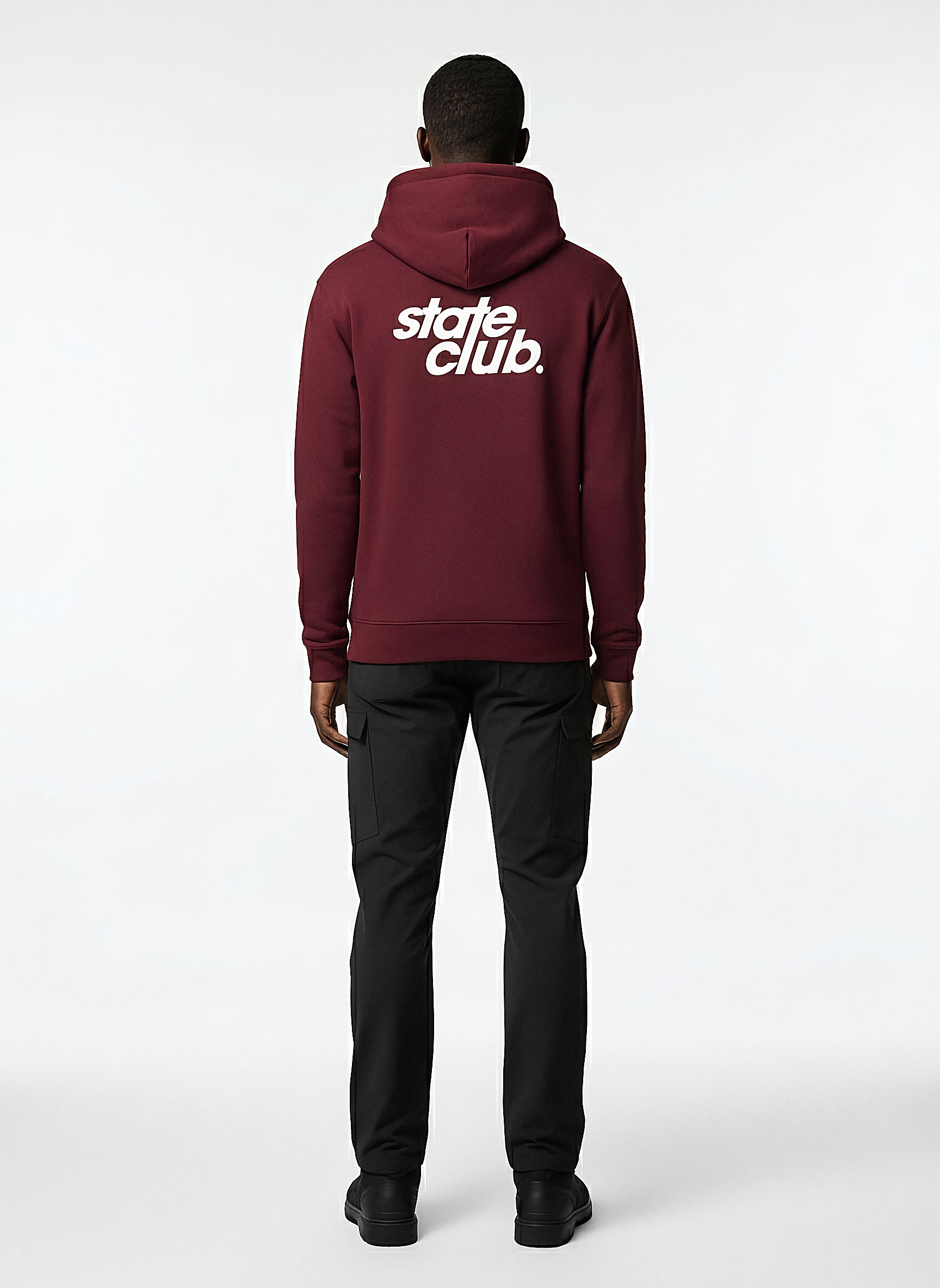 Origins Hoodie | Burgundy Red