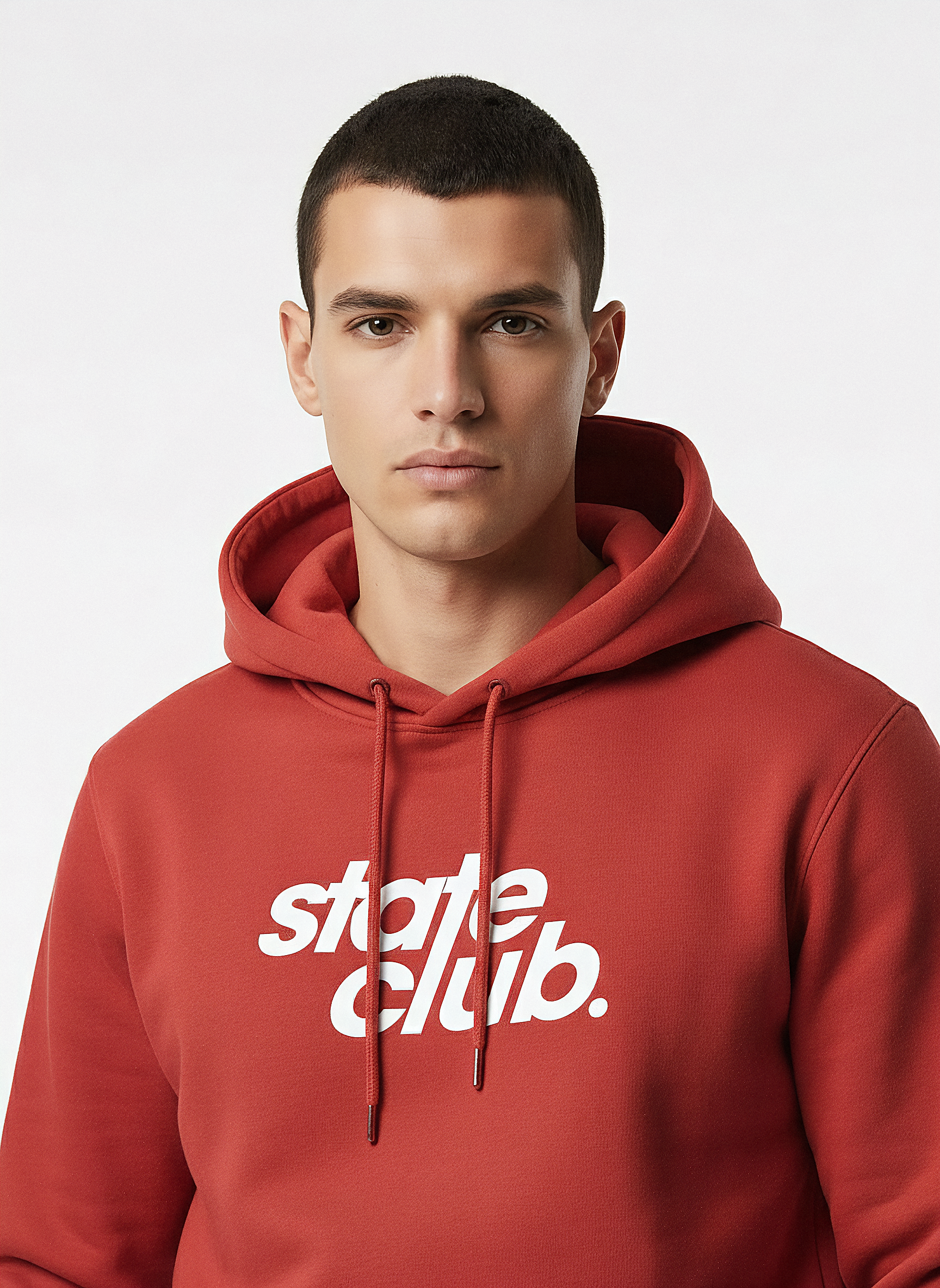 Essentials Hoodie | Coral Red