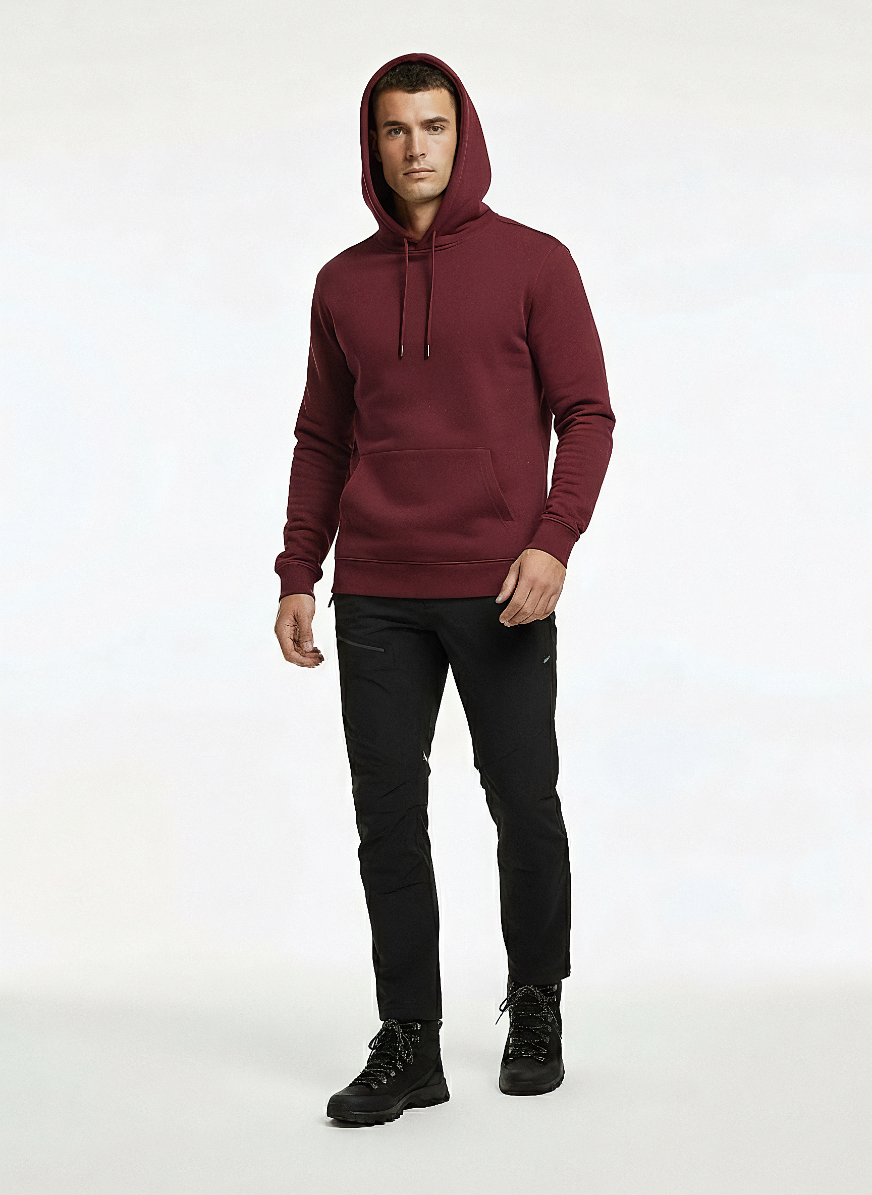 Origins Hoodie | Burgundy Red