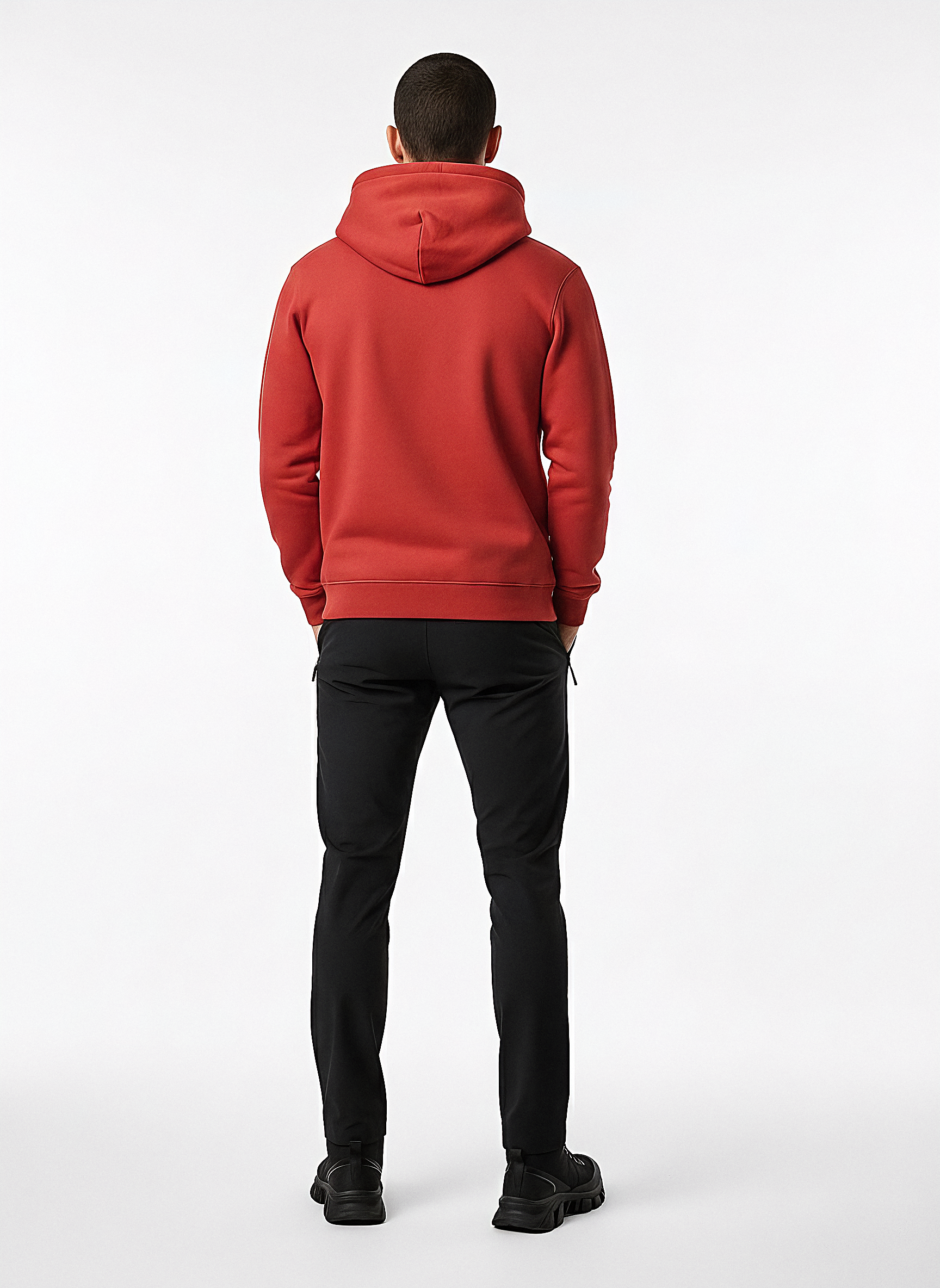 Essentials Hoodie | Coral Red