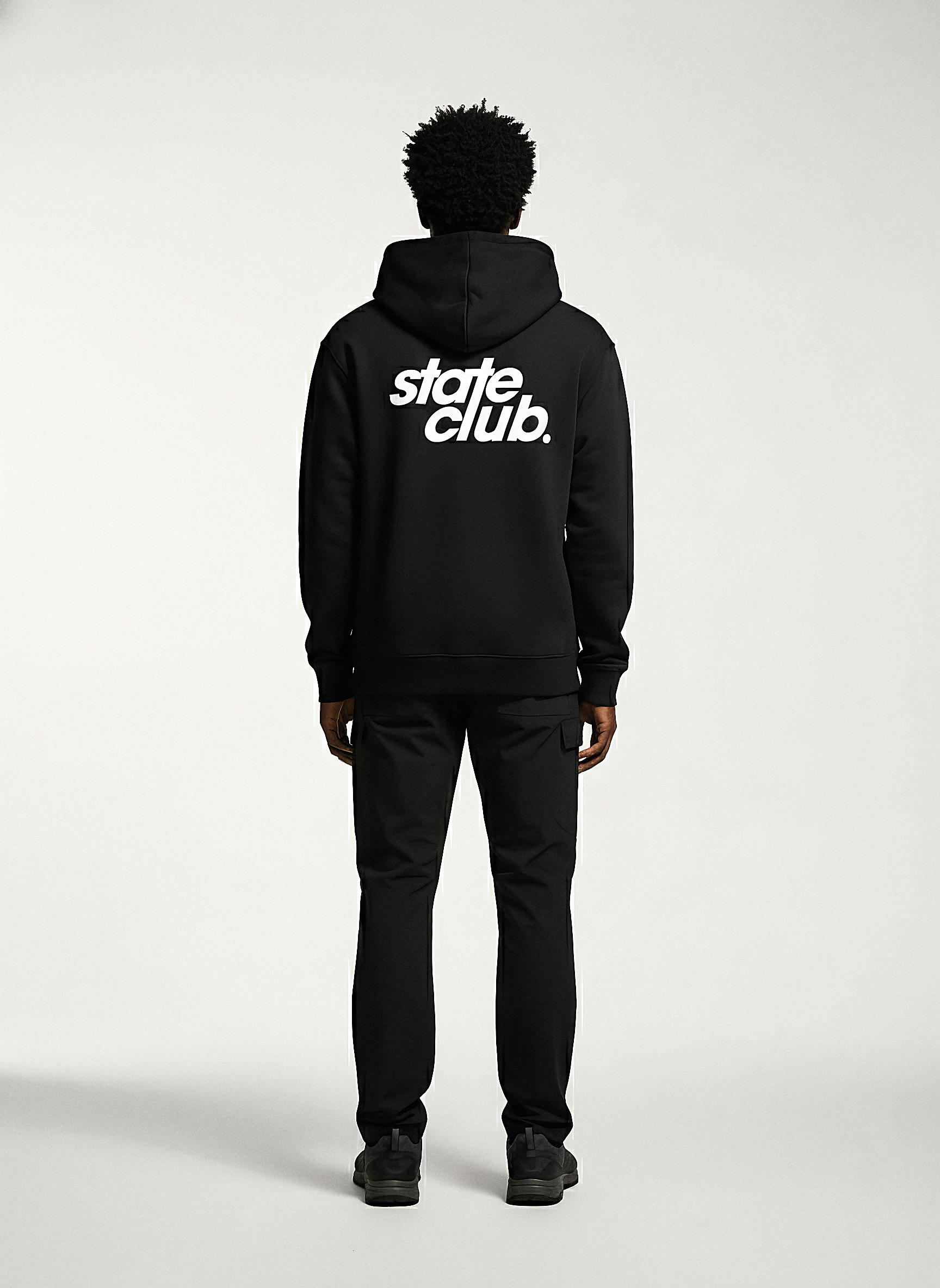 Origins Hoodie | Jet Black