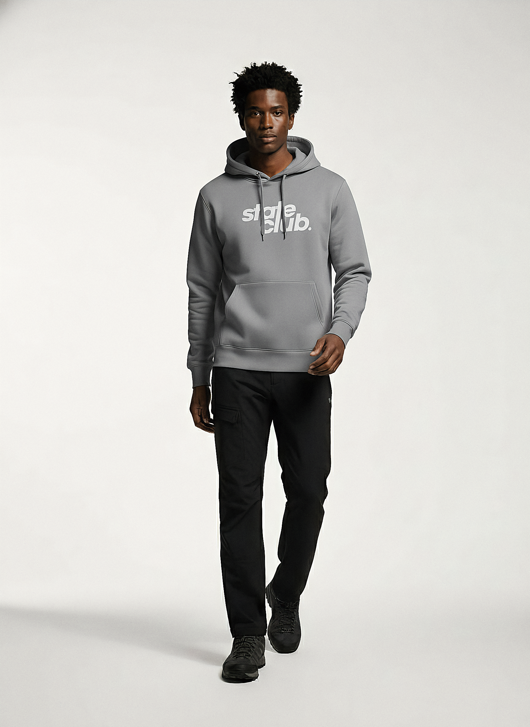 Essentials Hoodie | Cloud Grey