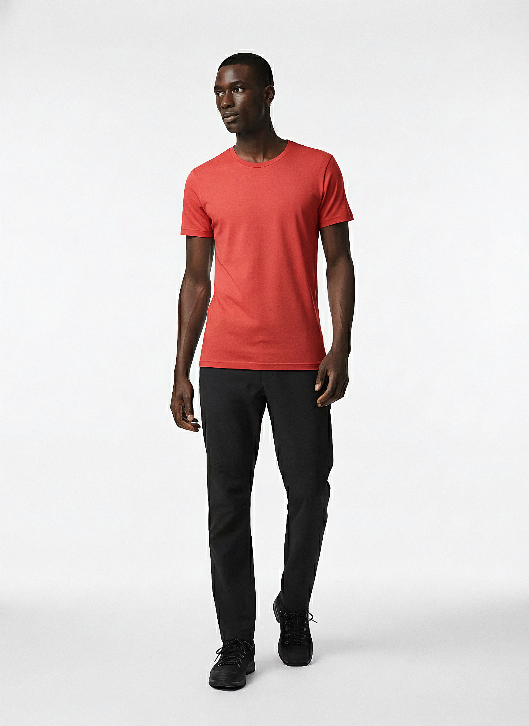 Origins T-shirt | Coral Red