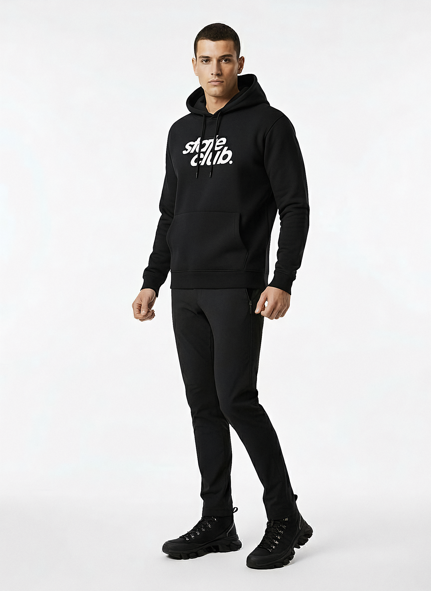 Essentials Hoodie | Jet Black