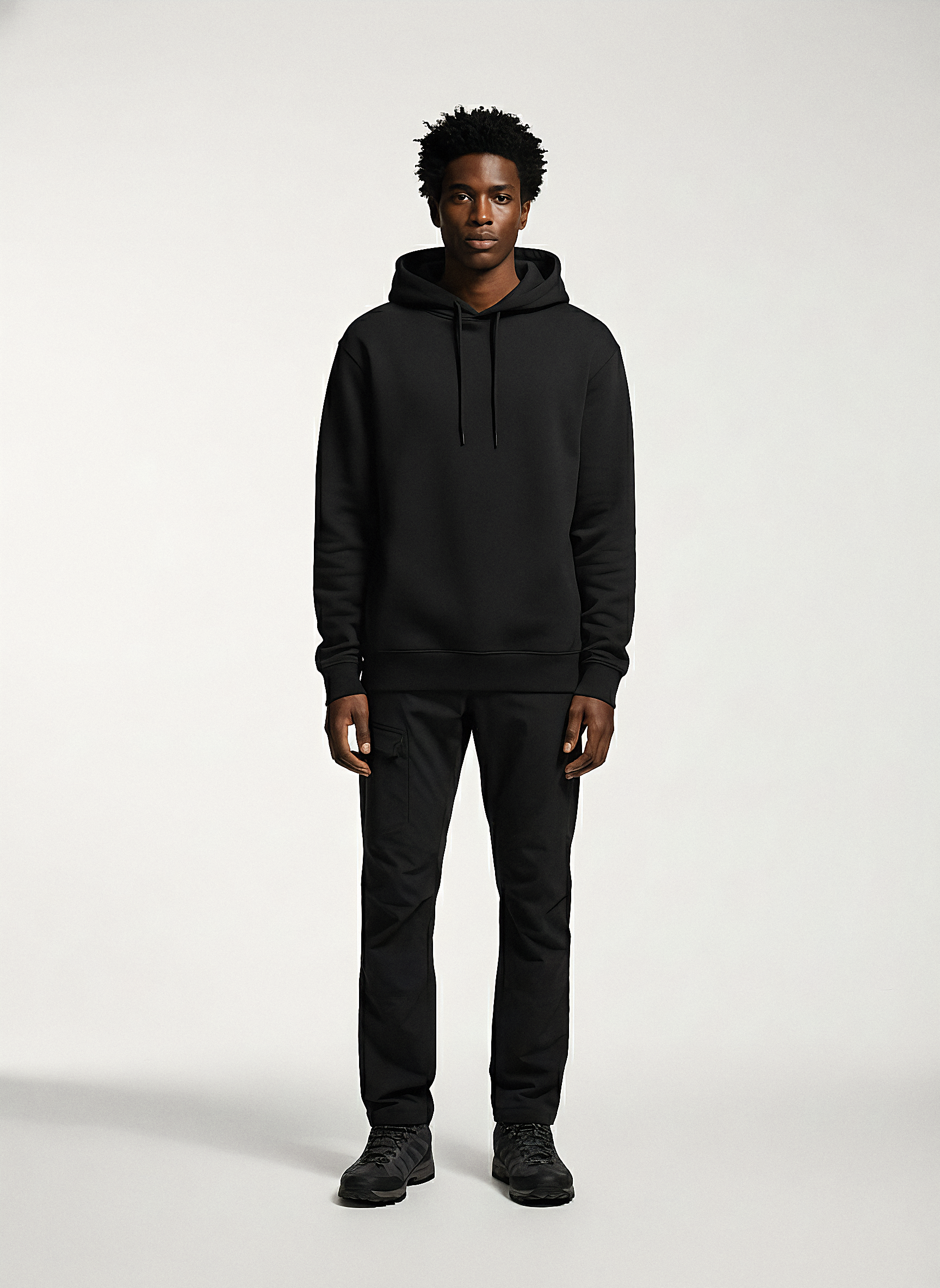Origins Hoodie | Jet Black