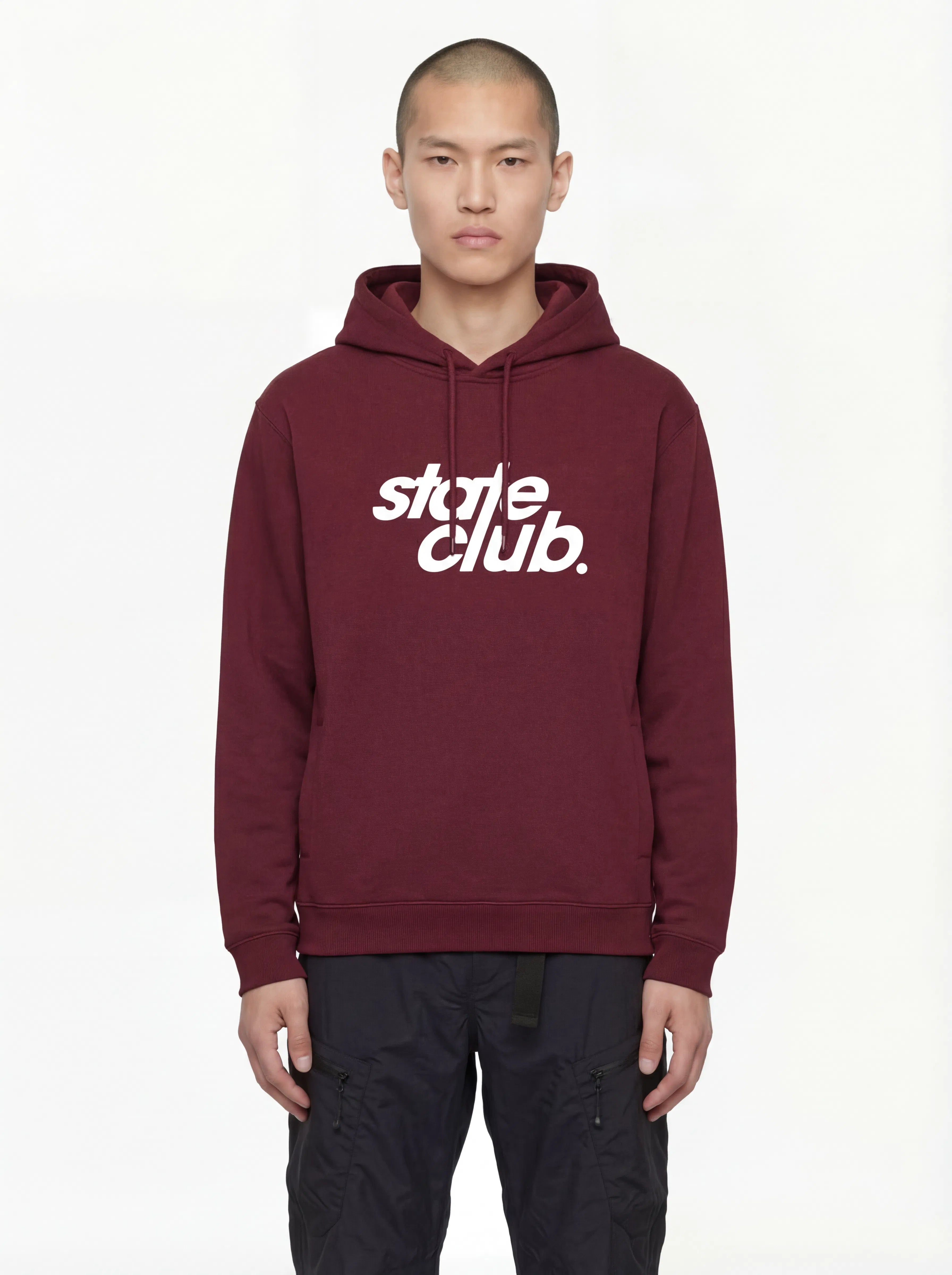 Essentials Hoodie | Burgundy Red