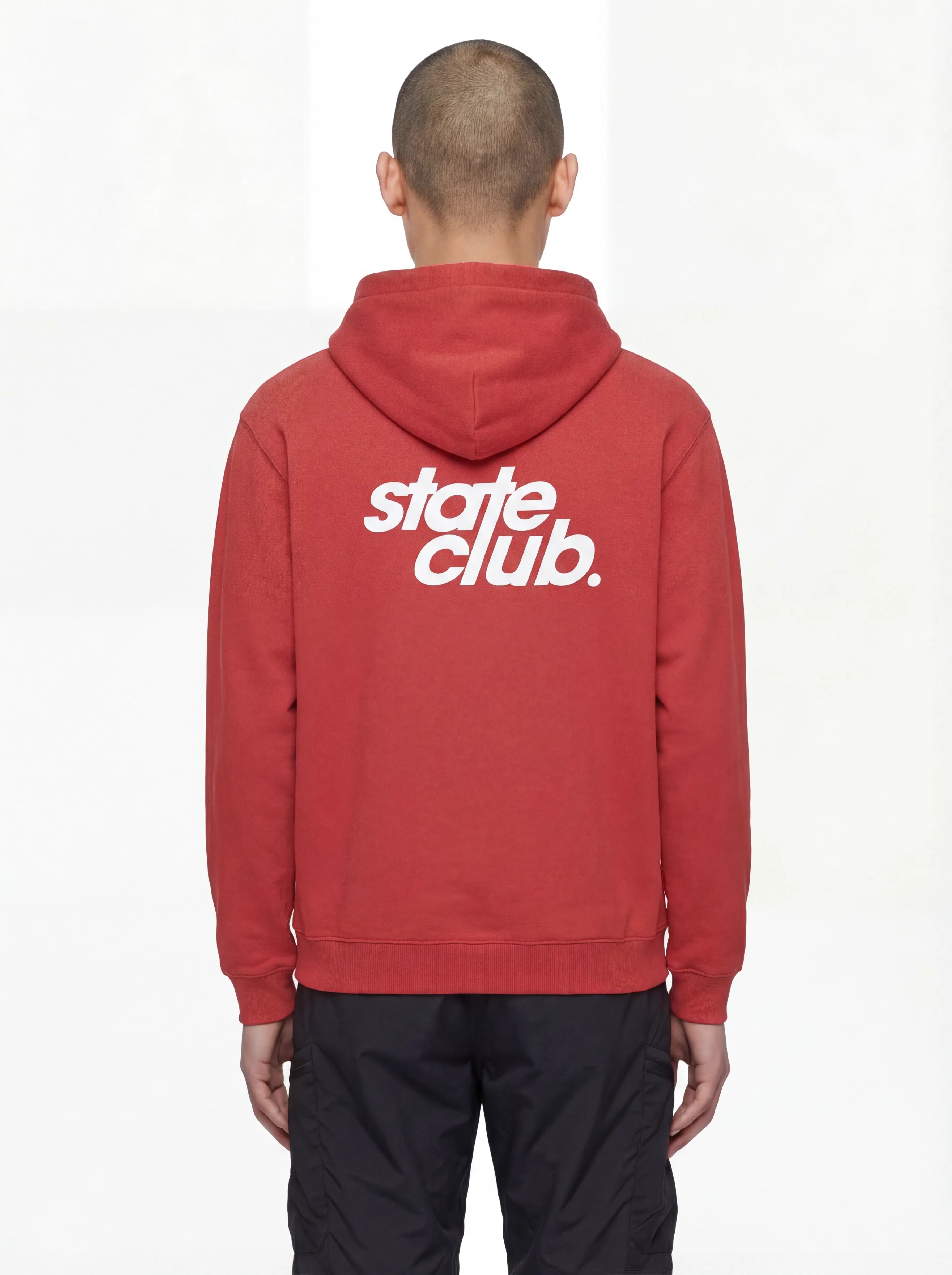 Origins Hoodie | Coral Red
