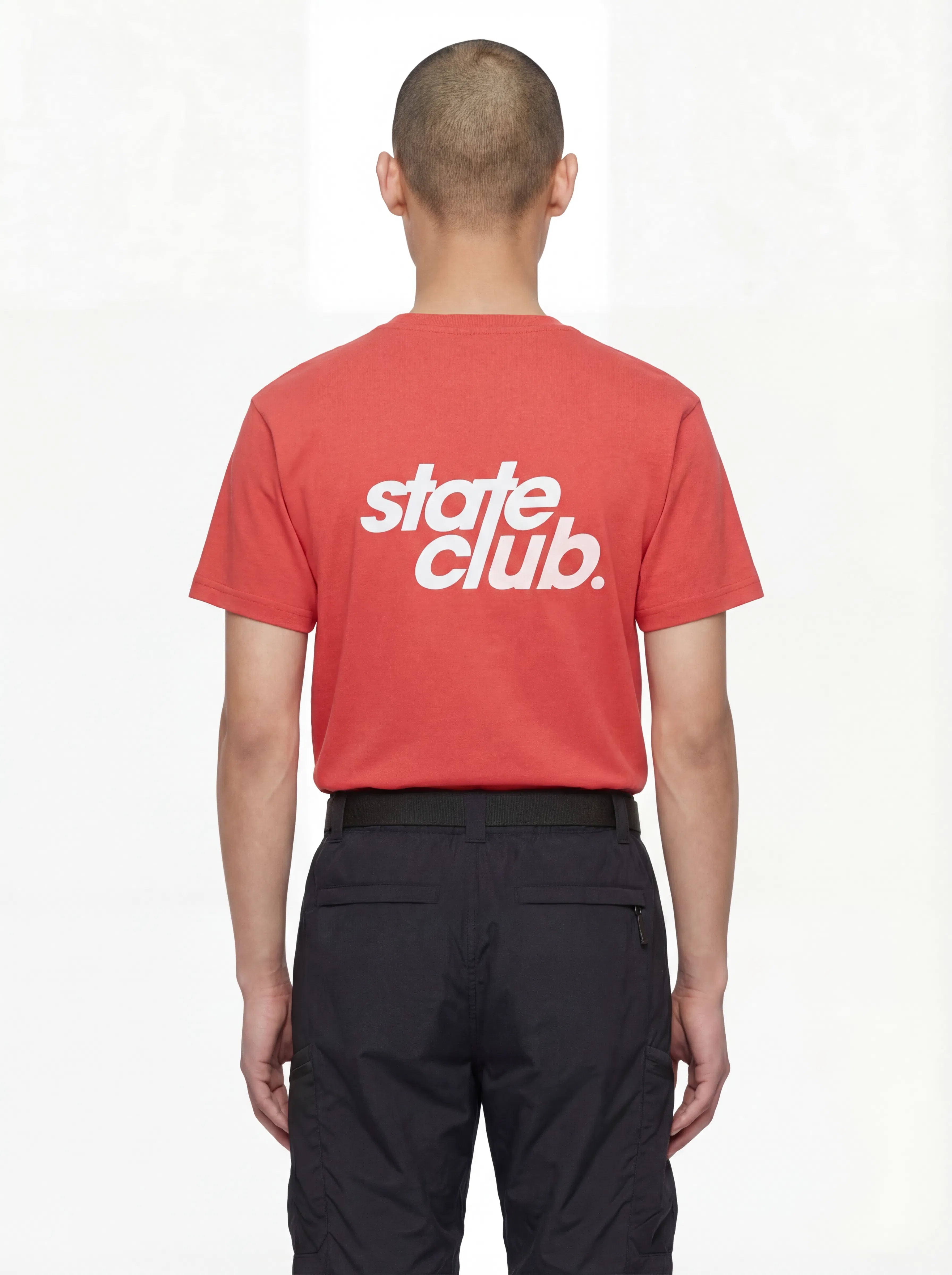 Origins T-shirt | Coral Red